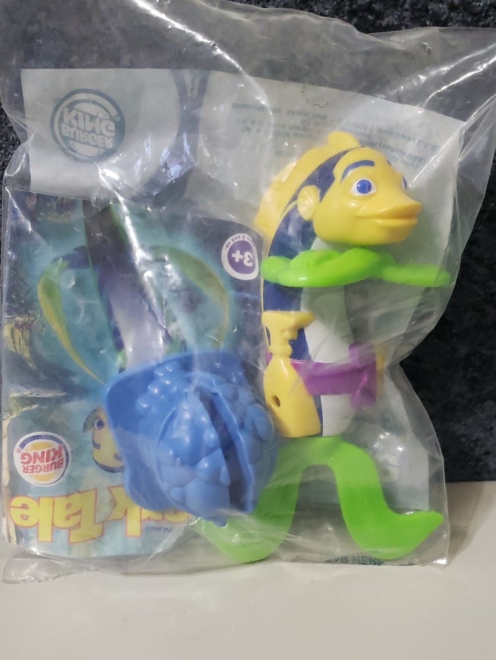 Burger King 2004 Vintage Shark Tale Kids Meal Toy Sealed in Bag